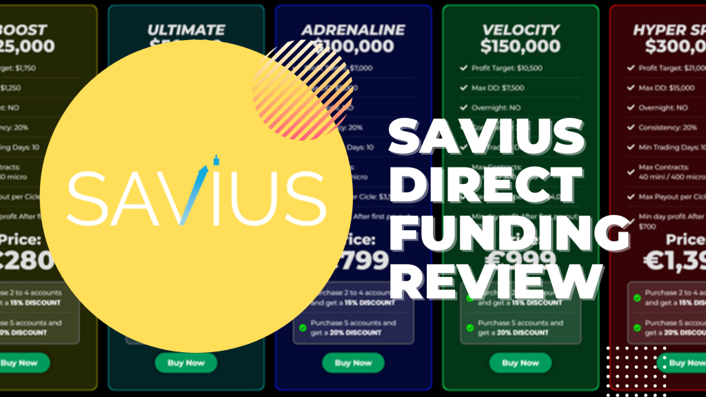 Savius Trading’s Instant Funding Program Review